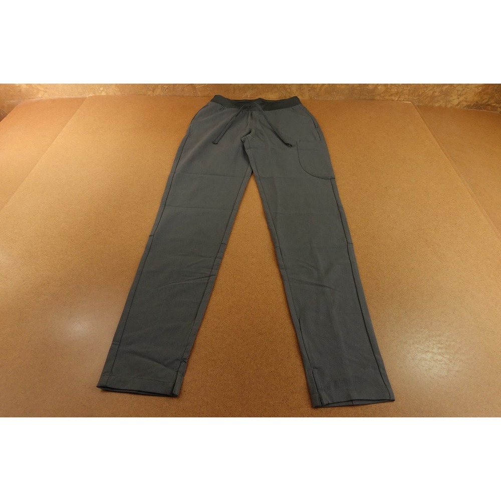 Mandala Womens Size XXS Tall Pewter Slim Fit 6 Pocket Scrub Pant NWT